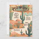 Search for western saloon invitations Cactus