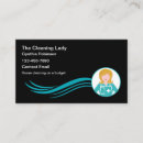 Search for cute cleaning lady business cards Housekeeping