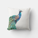 Search for white peacock cushions Teal