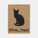 Search for black cat blankets Animal lovers