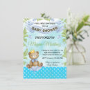 Search for little prince baby shower invitations Blue and gold