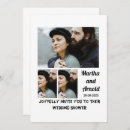 Search for shower wedding invitations Black and white