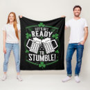 Search for irish shamrock blankets Patricks