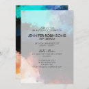 Search for paint splatter birthday invitations Abstract
