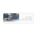 Search for running return address labels Equine