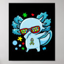 Search for autism puzzle ribbon posters Support