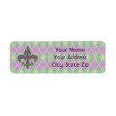 Search for carnival return address labels Mardi gras