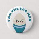 Search for funny egg badges Kawaii