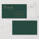 Search for green and gold wedding enclosure cards Classic