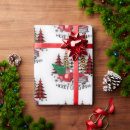 Search for christmas tree truck wrapping paper Pattern