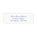 Search for guests return address labels Rsvp
