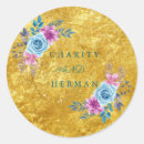 Search for gold wedding envelope seals Baby shower