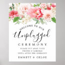 Search for unplugged wedding signs Calligraphy