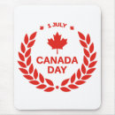 Search for flag of canada mousepads Red
