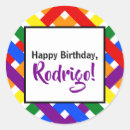 Search for rainbow stripes stickers Bold
