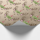 Search for gold deer wrapping paper Glitter