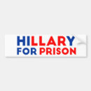 Search for hillary for prison bumper stickers Republican