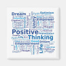 Search for positive thinking magnets Blue