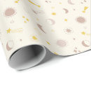 Search for cosmic wrapping paper Moon
