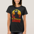 Search for cat with knife tshirts Horror