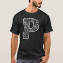 Search for letter p tshirts Chic