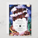 Search for chocolate fountain party invitations Brown