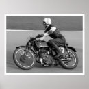 Search for retro motorcycle posters White