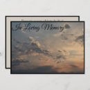 Search for clouds celebration of life invitations Remembrance
