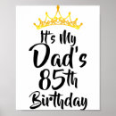 Search for 85th birthday posters Years