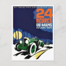 Search for man postcards Le mans