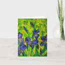 Search for iris note cards Blue