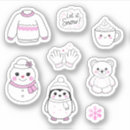 Search for winter penguin stickers Simple