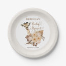 Search for giraffe paper plates Gender neutral baby shower