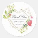 Search for modern geometric wedding stickers Flowers