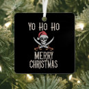 Search for pirate christmas tree decorations Santa