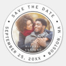 Search for round wedding save the dates Modern