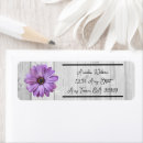 Search for rustic daisy return address labels Floral