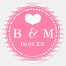 Search for hot pink monogram stickers Trendy