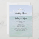 Search for beach shower wedding invitations Ocean