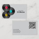 Search for qr code music business cards Singer