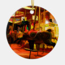 Search for merry go round horse christmas tree decorations Horses