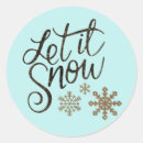 Search for let it snow stickers Winter