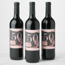 Search for rose wine labels Glitter