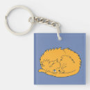 Search for curled key rings Blue