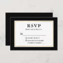 Search for white gold frame rsvp cards Simple