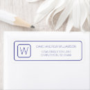 Search for bag return address labels Modern
