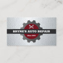 Search for body shop business cards Mechanic
