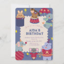 Search for spectacular invitations Circus