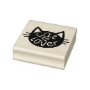 Search for cat face rubber stamps Whiskers