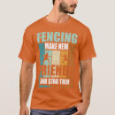 Search for funny fencing tshirts Vintage